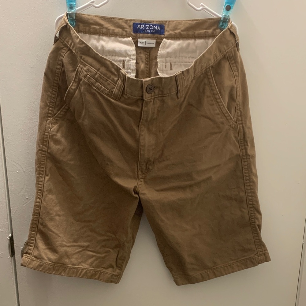 Arizona Jean Company Brown Men's Flat Front Shorts